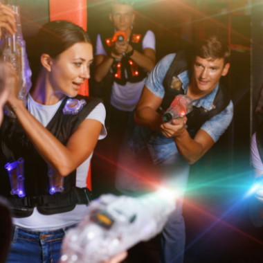 anjou sport nature centre de loisirs activités laser game pour les enfants mode de garde pour les vacances de février