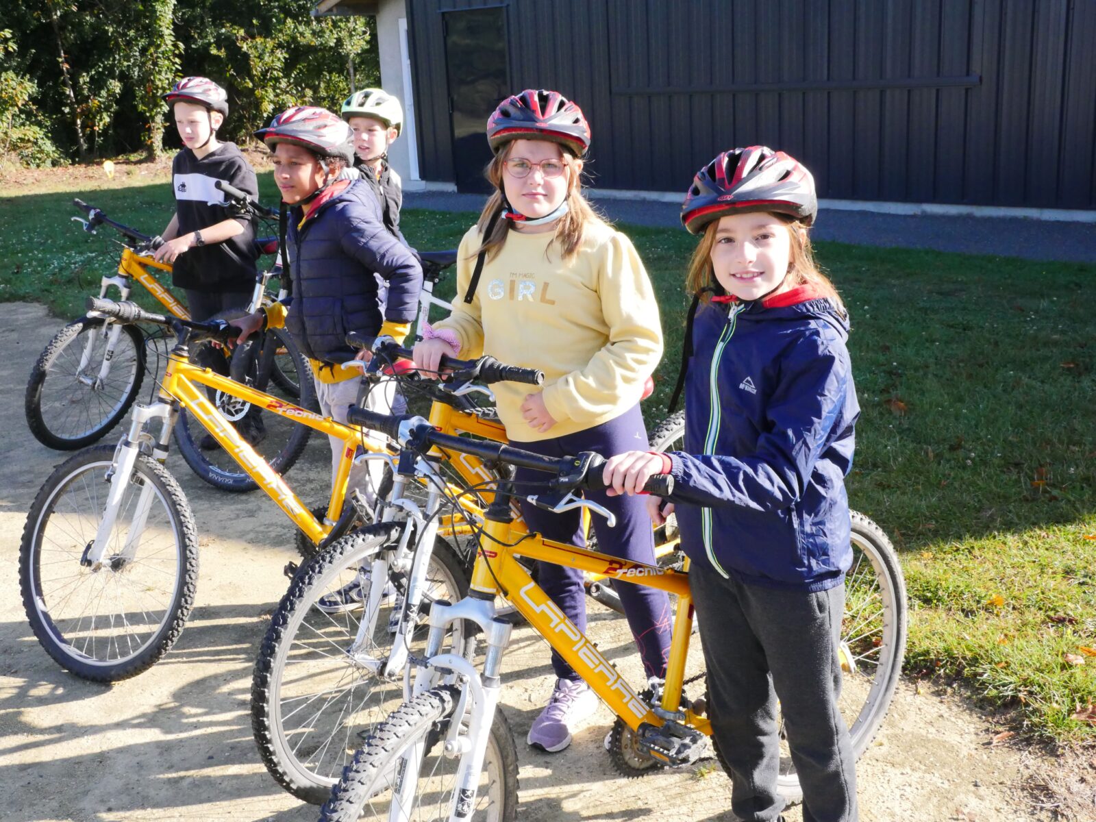 Anjou Sport Nature – Groupe Scolaire – séjour pédagogique savoir rouler à vélo