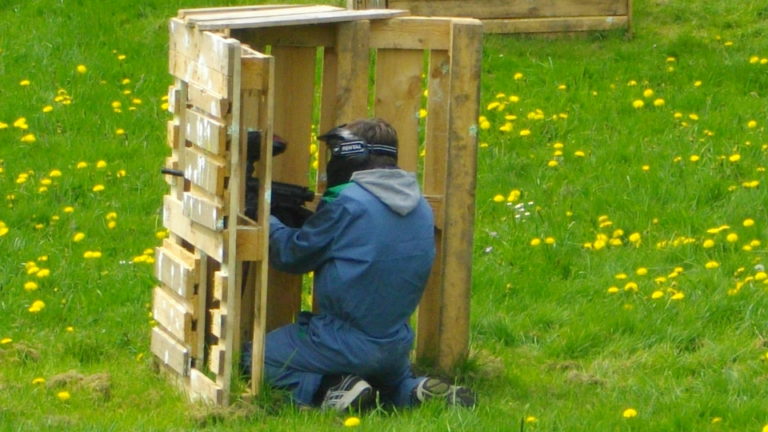 Anjou sport nature Groupes scolaires Paintball La Jaille-Yvon Mayenne Anjou Unique Plein air