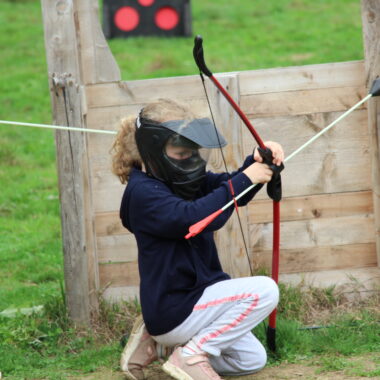 Activité des vacances d'avril pour les 6-10 ans - Fun Archery