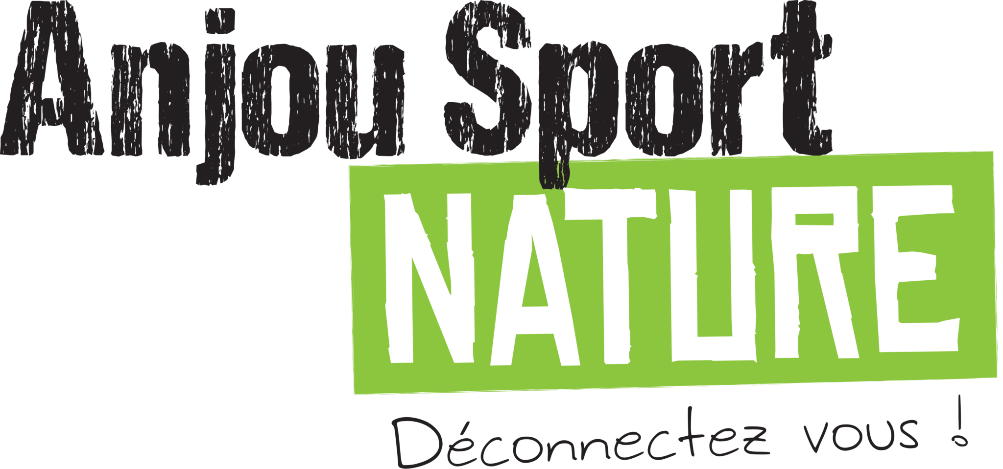 Logo Noir&Vert Anjou Sport Nature