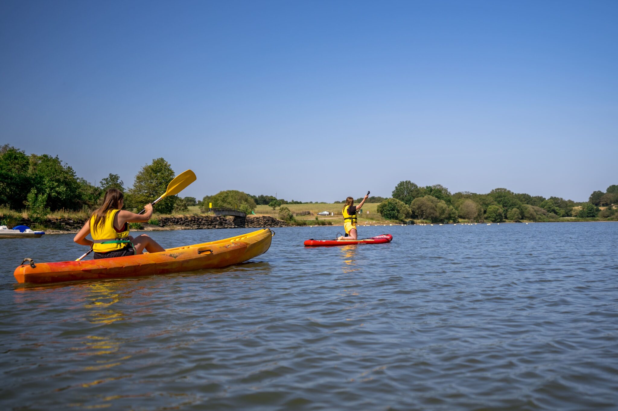 anjou sport naturee base de loisirs proche d'angers maine-et-loire mayenne baignade gratuite aquaparc location canoe-kayak