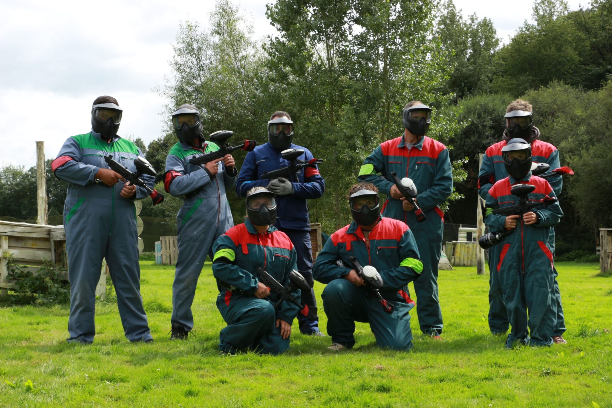 Anjou Sport Nature animation paintball groupe d'entreprise angers 49