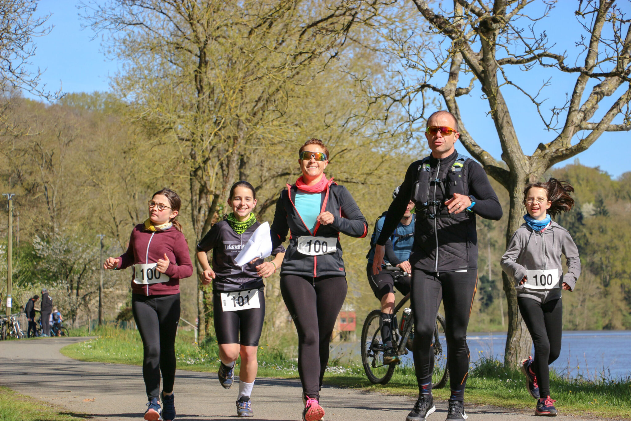 famille course à pied sport sportifs raid angers laval chateau gontier haut anjou